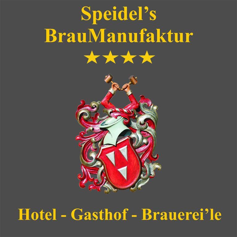 Speidel'S Braumanufaktur Hotell Ödenwaldstetten Exteriör bild