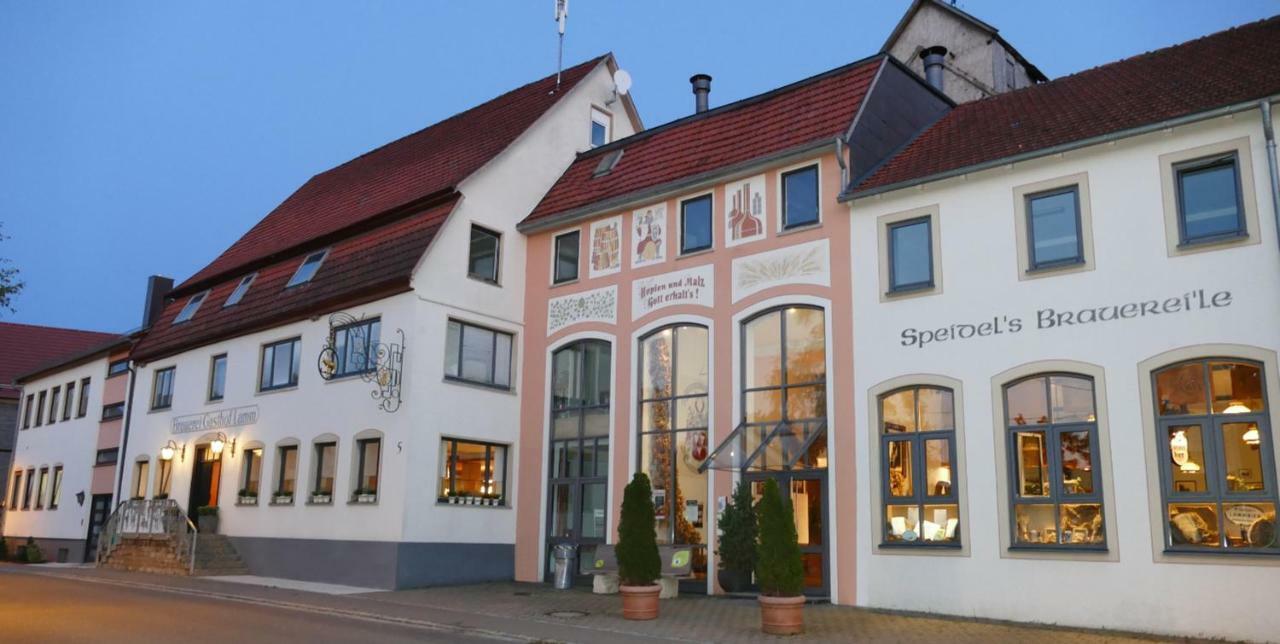 Speidel'S Braumanufaktur Hotell Ödenwaldstetten Exteriör bild